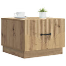 Sofabord med skuffe Artisan-eg 49 x 50 x 37 cm Konstrueret træ