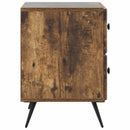 Natskab 2 pcs Røget eg 43 x 34,5 x 47,5 cm Konstrueret træ