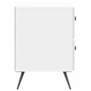 Natskab Hvid højglans 62 x 34,5 x 47,5 cm Konstrueret træ