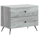 Natskab Grå sonoma-eg 62 x 34,5 x 47,5 cm Konstrueret træ