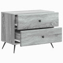 Natskab Grå sonoma-eg 62 x 34,5 x 47,5 cm Konstrueret træ