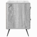 Natskab Grå sonoma-eg 62 x 34,5 x 47,5 cm Konstrueret træ
