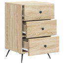 Natskab med skuffe Sonoma-eg 43 x 41 x 66,5 cm Konstrueret træ