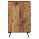 Natskab Gammelt træ 43 x 41 x 66,5 cm Konstrueret træ
