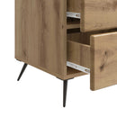 Natskab med skuffe Artisan-eg 43 x 41 x 66,5 cm Konstrueret træ