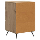 Natskab med skuffe Artisan-eg 43 x 41 x 66,5 cm Konstrueret træ