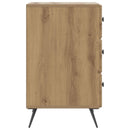 Natskab med skuffe Artisan-eg 43 x 41 x 66,5 cm Konstrueret træ