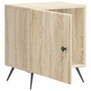 Natskab 2 pcs Sonoma-eg 43 x 34,5 x 50 cm Konstrueret træ