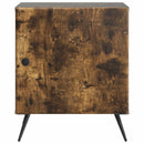 Natskab 2 pcs Røget eg 43 x 34,5 x 50 cm Konstrueret træ