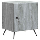Natskab 2 pcs Grå sonoma-eg 43 x 34,5 x 50 cm Konstrueret træ