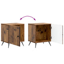 Natskab 2 pcs Gammelt træ 43 x 34,5 x 50 cm Konstrueret træ