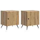 Natskab 2 pcs Artisan-eg 43 x 34,5 x 50 cm Konstrueret træ