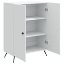Sideboard Hvid 66 x 34,5 x 90 cm Konstrueret træ