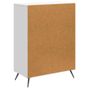 Sideboard Hvid 66 x 34,5 x 90 cm Konstrueret træ