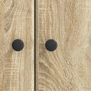 Sideboard Sonoma-eg 66 x 34,5 x 90 cm Konstrueret træ