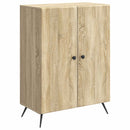 Sideboard Sonoma-eg 66 x 34,5 x 90 cm Konstrueret træ