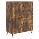 Sideboard Røget eg 66 x 34,5 x 90 cm Konstrueret træ