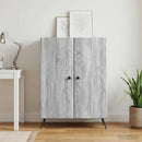 Sideboard Grå sonoma-eg 66 x 34,5 x 90 cm Konstrueret træ