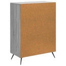 Sideboard Grå sonoma-eg 66 x 34,5 x 90 cm Konstrueret træ