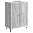 Sideboard Grå sonoma-eg 66 x 34,5 x 90 cm Konstrueret træ