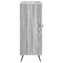 Sideboard Grå sonoma-eg 66 x 34,5 x 90 cm Konstrueret træ