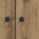 Sideboard Artisan-eg 66 x 34,5 x 90 cm Konstrueret træ