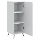 Sideboard Hvid 33 x 34,5 x 90 cm Konstrueret træ