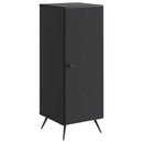 Sideboard Sort 33 x 34,5 x 90 cm Konstrueret træ