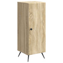 Sideboard Sonoma-eg 33 x 34,5 x 90 cm Konstrueret træ