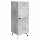 Sideboard Betongrå 33 x 34,5 x 90 cm Konstrueret træ
