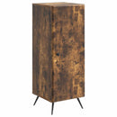 Sideboard Røget eg 33 x 34,5 x 90 cm Konstrueret træ