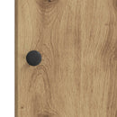 Sideboard Artisan-eg 33 x 34,5 x 90 cm Konstrueret træ