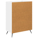 Skuffeskab Hvid 66 x 34,5 x 90 cm Konstrueret træ