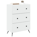 Skuffeskab Hvid 66 x 34,5 x 90 cm Konstrueret træ
