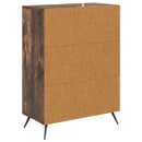Skuffeskab Røget eg 66 x 34,5 x 90 cm Konstrueret træ