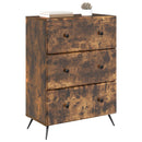 Skuffeskab Røget eg 66 x 34,5 x 90 cm Konstrueret træ