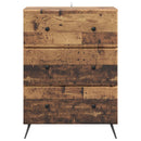 Skuffeskab Gammelt træ 66 x 34,5 x 90 cm Konstrueret træ