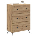 Skuffeskab 66 x 34,5 x 90 cm Konstrueret træ Artisan-eg