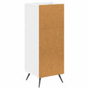 Skuffeskab Hvid 33 x 34,5 x 90 cm Konstrueret træ