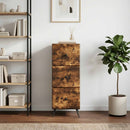 Skuffeskab Røget eg 33 x 34,5 x 90 cm Konstrueret træ