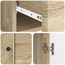 Sideboard Sonoma-eg 66 x 34,5 x 90 cm Konstrueret træ