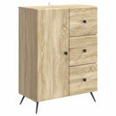 Sideboard Sonoma-eg 66 x 34,5 x 90 cm Konstrueret træ