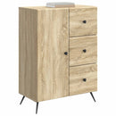 Sideboard Sonoma-eg 66 x 34,5 x 90 cm Konstrueret træ