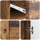 Sideboard Gammelt træ 66 x 34,5 x 90 cm Konstrueret træ