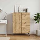 Sideboard Artisan-eg 66 x 34,5 x 90 cm Konstrueret træ