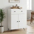 Sideboard Hvid 66 x 34,5 x 90 cm Konstrueret træ
