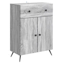 Sideboard Grå sonoma-eg 66 x 34,5 x 90 cm Konstrueret træ