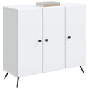 Sideboard Hvid 89 x 34,5 x 80 cm Konstrueret træ