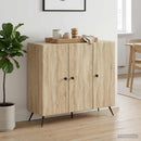 Sideboard Sonoma-eg 89 x 34,5 x 80 cm Konstrueret træ