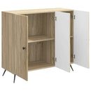 Sideboard Sonoma-eg 89 x 34,5 x 80 cm Konstrueret træ